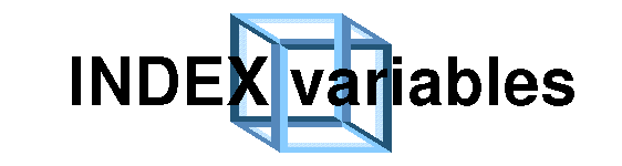 INDEX variables