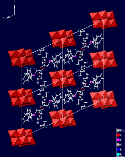 Oxo-diperoxo-hexamethylphosphoramide-aqua-molybdate(vi) with Mo8O26 polyhedra