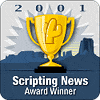 Scripting News Awards for 2001